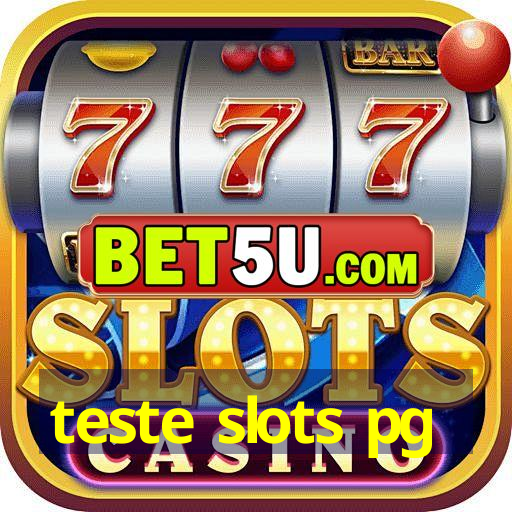 teste slots pg